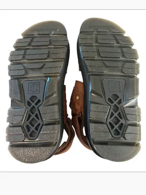 DR. MARTENS Zebzag Leather Sandal, Brown, Size 9, NWOT DISPLAY PAIR thumbnail 14