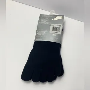Challenge Yoga Pilates Dance Grip Socks 2 Pair Black thumbnail 2