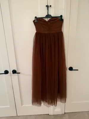 FashioNova Elle Tulle Gown - Coco thumbnail 2