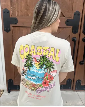 Simply, southern coastal cowgirl T-shirt thumbnail 1