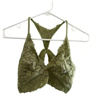 Aerie Green Lace Bralette // Size Small thumbnail 1