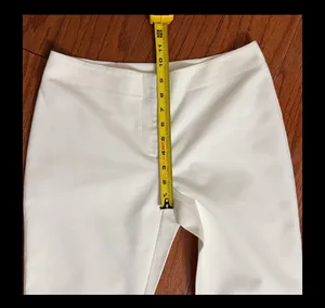 Chico’s white Ankle pants size 00 /Medium. ** refer to measurements for size. Gently warn & excellent condition. Priced to sell. Real pockets in back, still sewn in. Measurements approximately 15” waste x 36” long x 9” rise. Non-smoking home. Priced to sell at as is condition. Don’t like my price make reasonable offer! thumbnail 8