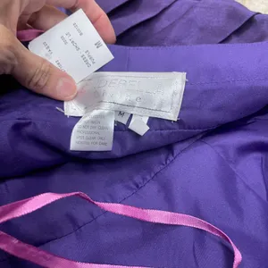 Cinderella Divine Purple‎ Strapless Embellished Ruffle Party Dress Size M NWT thumbnail 11