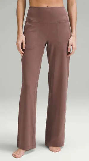 Lululemon Align High-Rise Wide-Leg Pant 31 Dark Oxide Nulu Yoga Pants Size 4 thumbnail 1