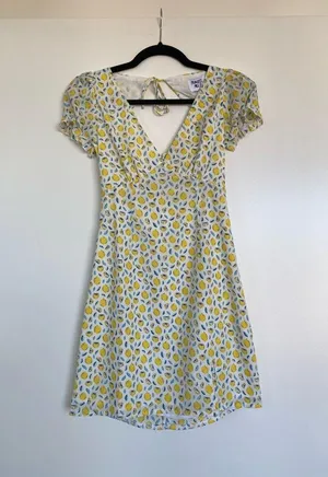 Princess Polly Lemon Print Dress thumbnail 1