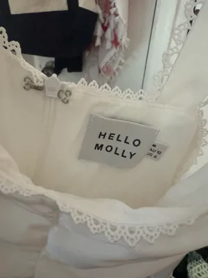 White Hello Molly Dress thumbnail 2