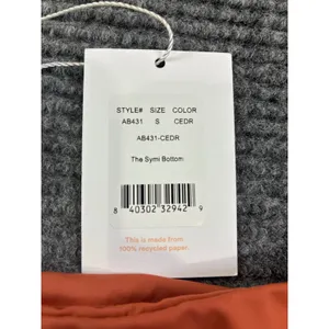 Andie Swim The Symi Bottom Cedar Orange Ruched Cheeky Bikini Bottom AB431 Small thumbnail 7