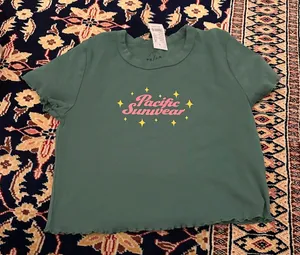 PacSun Green Baby Tee thumbnail 1