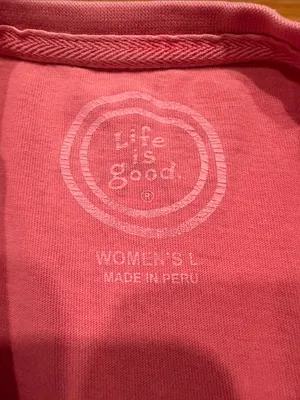 Life is good women’s long sleeve size large . thumbnail 7