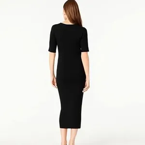 NWT J. Crew Ribbed Knit Midi Dress thumbnail 2