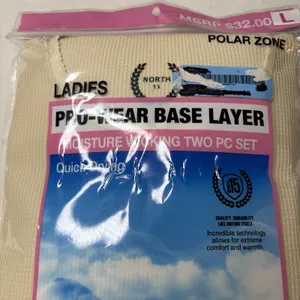 North 13 Polar Zone Pro Wear Base Layer Two PC Set Size Ladies Size Large thumbnail 2