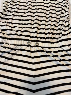 Z supply black and white shorts romper  thumbnail 4