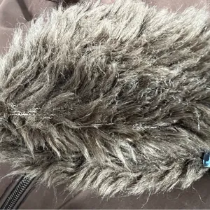 Ladies S Jane Ashley Jacket faux fur collar mixed media thumbnail 12