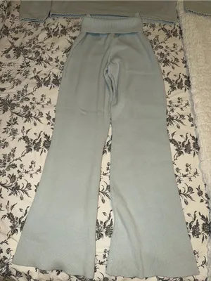 Women’s "2 piece knit Going Offline" lounge Set Sz MD thumbnail 5