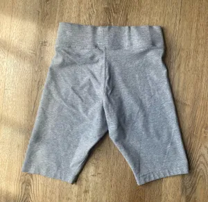Nike Gray Biker Shorts XS | Minimal Logo Athletic Stretch Lounge Fit thumbnail 3