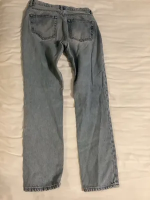 Reformation Julia High Cigarette Jean in Light Blue Wash Size 25 thumbnail 1