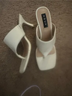 Aqua Leather Sandals 8.5 thumbnail 3