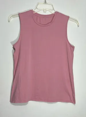 Lululemon pink All Yours Organic Cotton Tank Top size S/M thumbnail 1