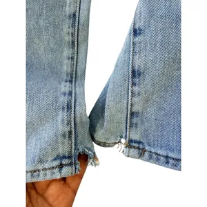 PacSun Womens Light Wash Low-Rise Straight Jeans With Button Fly Size 23 thumbnail 4