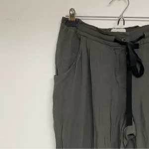 Wilfred Free Aritzia Grey Casual Pull On Jogger Style Pants Womens XS Tie Waist thumbnail 4