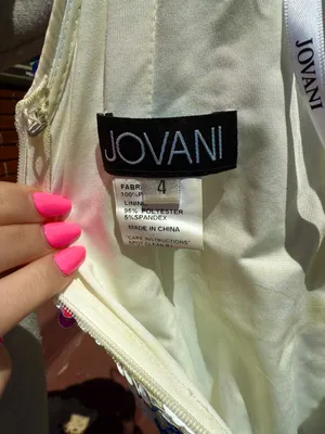 Size 4 Jovani Prom Dress thumbnail 5