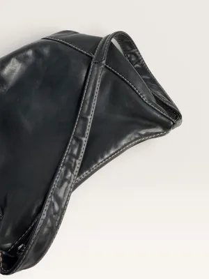 Fossil Black Leather Shoulder Bag thumbnail 4