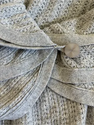 Sleeping On Snow Anthropologie Wool Capelet Sweater thumbnail 5