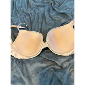 Victoria's Secret So Obsessed Push-Up Bra Nude Beige 34D Underwire Shimmer thumbnail 3