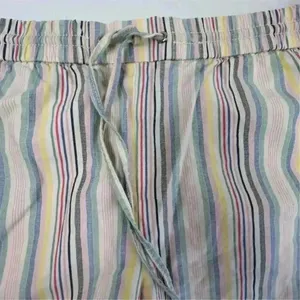 Loft Women's Striped Shorts Size L‎ Multicolor Casual Elastic Waist thumbnail 2