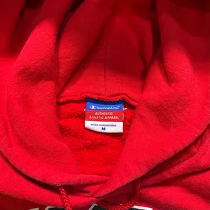 Vintage Champion Ohio State Buckeyes Sports Wear Hoodie Red thumbnail 3