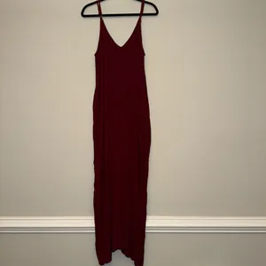 LULUS Yours Tule Burgundy Maxi Dress Boho sexy beachy sz M/L ✨ thumbnail 10