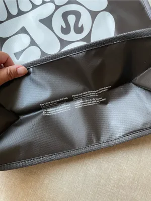 Lululemon Shopping Tote Bag - Large thumbnail 5