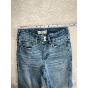 Free People We The Free Shayla Bootcut Jeans 25 Sierra Y2K Double Waist thumbnail 4