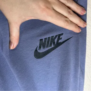 Nike Blue Joggers Women’s Size Medium Athletic Lounge Sweatpants Swoosh Logo thumbnail 5