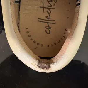 Collection by Clarks Marie Mist‎ White Espadrille Sneakers Size 6.5 thumbnail 5
