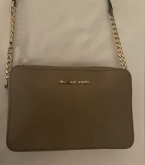 Michael Kors Crossbody Bag – Taupe Color thumbnail 1