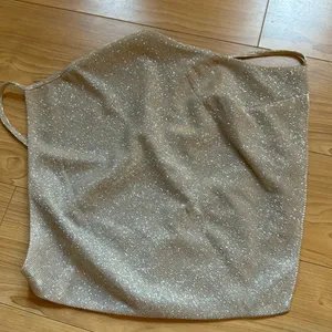 Meshki Shea Glitter Hanky Crop Top thumbnail 1