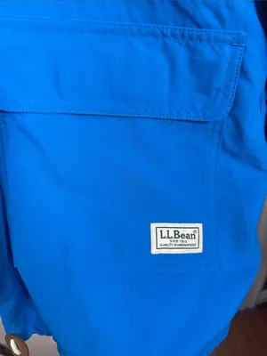 L.L. Bean Women’s Lightweight Blue Hooded Zip Front Jacket W2504 Sz XL thumbnail 3