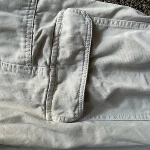 ZARA Utility Cargo Pants Beige Women’s Size US 4 Cotton thumbnail 5