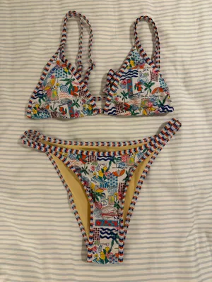 Vintage market bikini Multiple Size M thumbnail 1