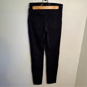 L.O.G.G. H&M Women's‎ Size 6 Skinny Chino Pant Navy Blue Stretch Cotton thumbnail 9