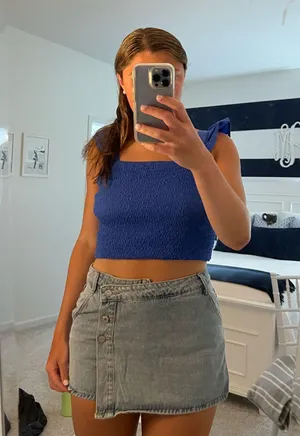 Shein Denim Skirt thumbnail 2