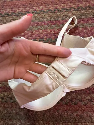 SOMA MEMORABLE FULL COVERAGE 34C T-Shirt Bra in Light Beige nude cream thumbnail 3