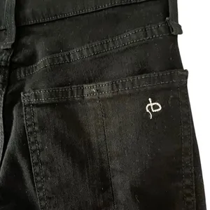Rag & Bone Nina High waisted ankle cigarette Jeans Black Size 25 size 0 / 2 thumbnail 8