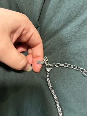 Sterling Silver Cross Necklace thumbnail 4