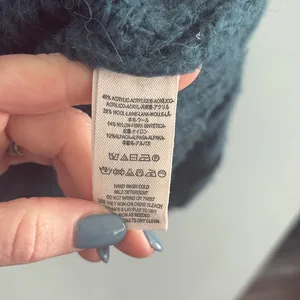 Free People Chunky Knit‎ Turtleneck Sweater thumbnail 3