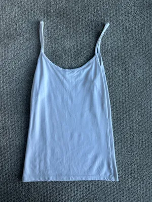 White Zara tank top  thumbnail 3