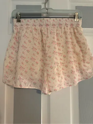 Altar’d State Athletic Floral Shorts thumbnail 3