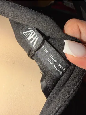 ZARA High-Rise Black Cropped Tailored Pants thumbnail 4