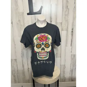 Gray T shirt Gray Size L thumbnail 3